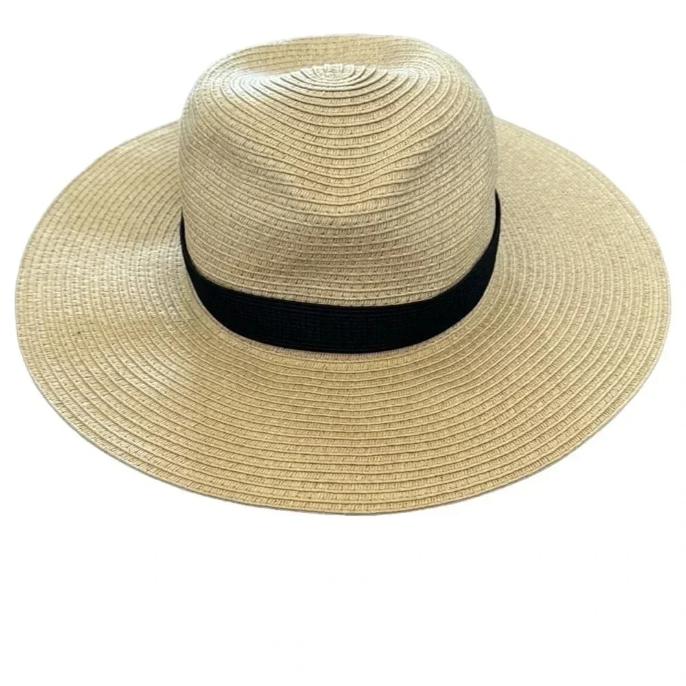 Madewell Packable Mesa Straw Hat Size S/M Vacation Tropical Resortwear Beach
